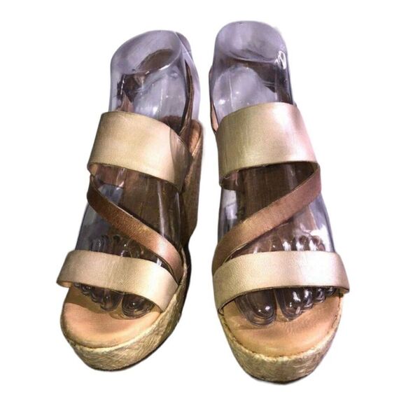Korks‎ by Kork Ease Jessie Womens 6 / 36.5 Espadrilles Shoes Sandals Platform - Picture 1 of 8